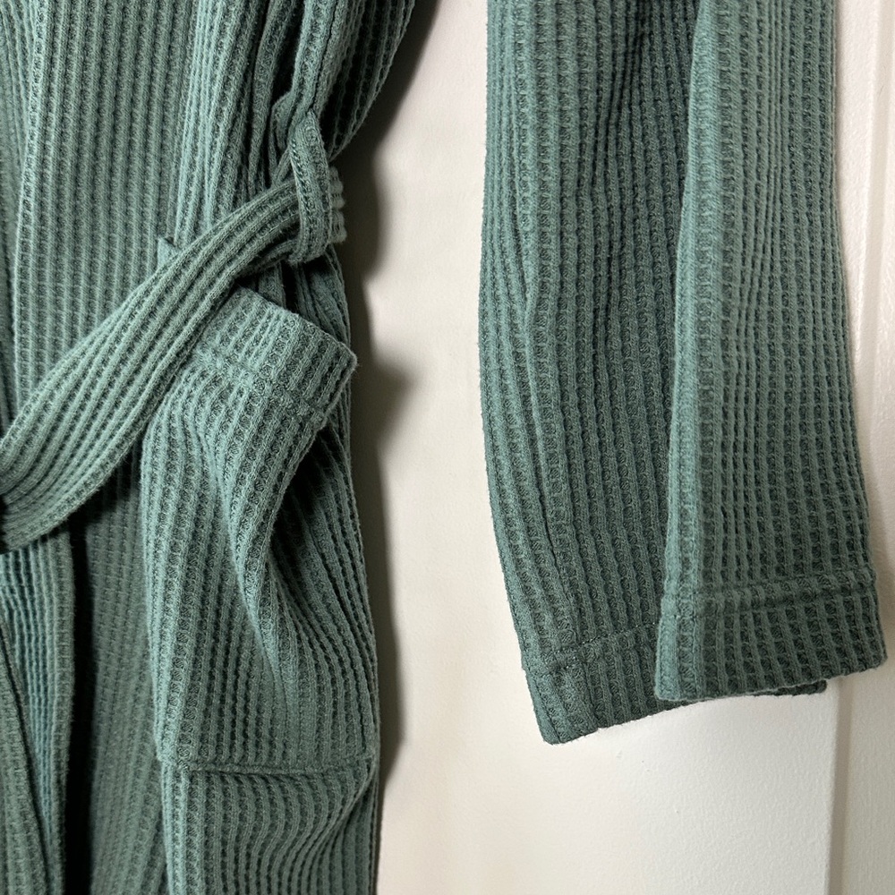 Waffle-Knit Robe SP - Picture 4 of 11